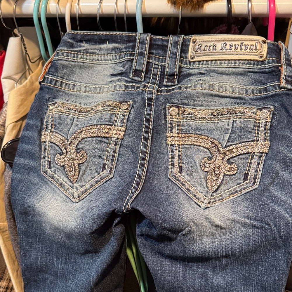 Rock Revival Dark Blue skinny Jeans